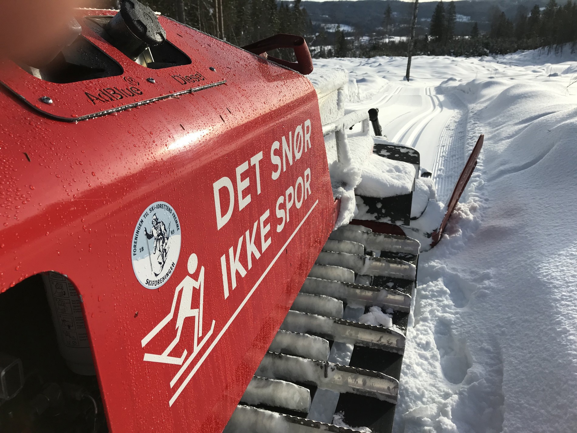 Prepping av Sørkedalen på langs