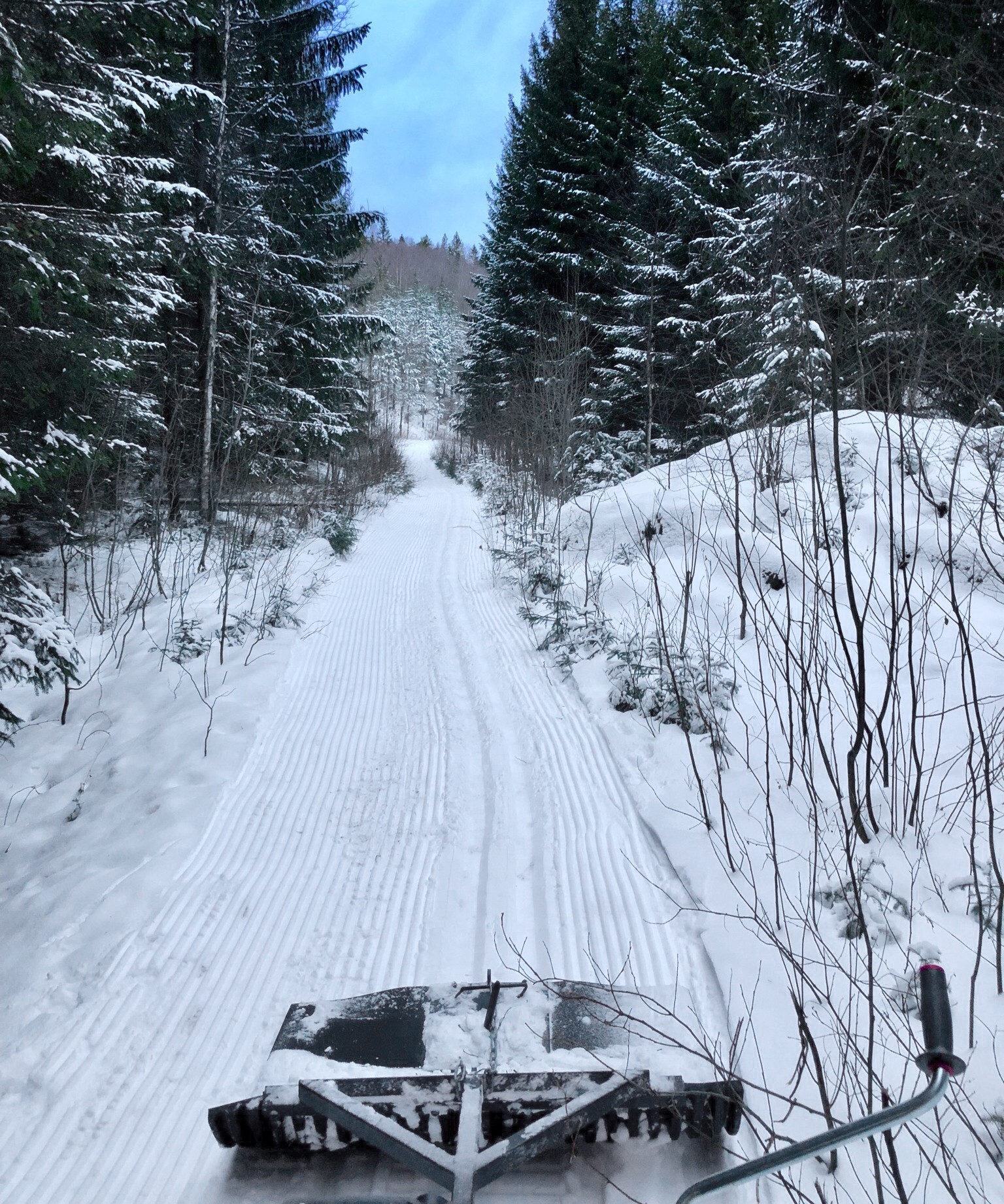 Prepping mellom Skatvedt og Mørkvannet