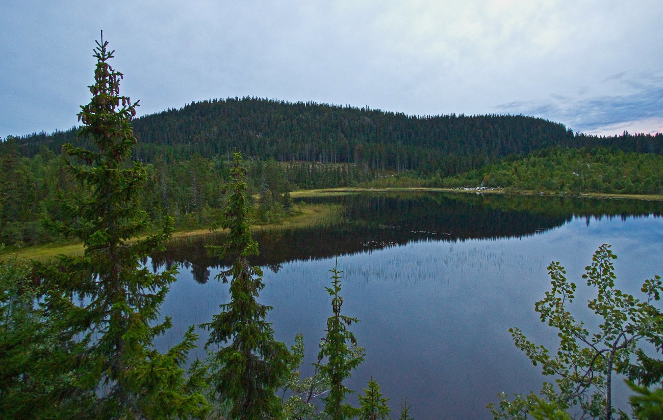 Randsberget speiler seg