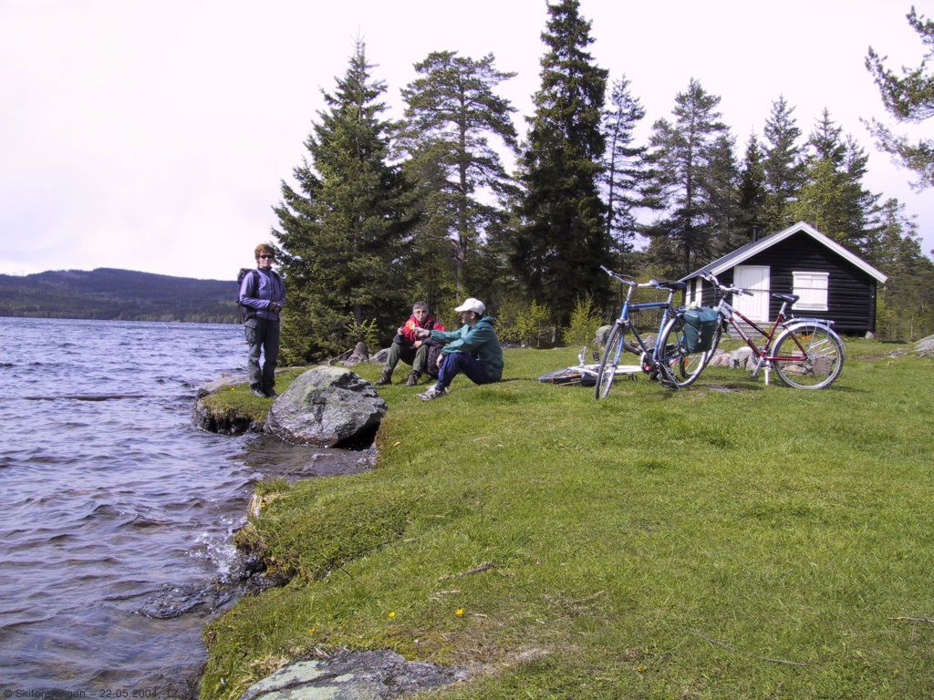 Rast ved Storflåtan-dammen