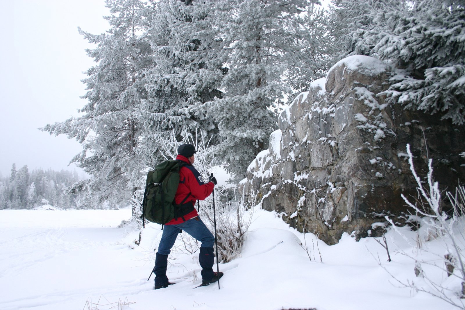 Rester av et jaktslott