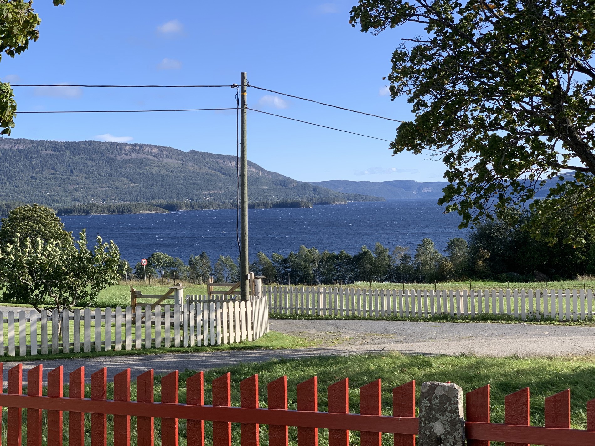 Rester av høststormer på Bønsnes