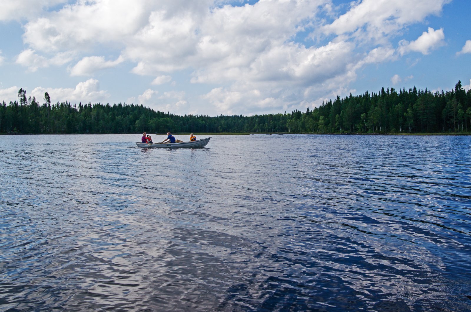 Ro, ro på Trehørningen