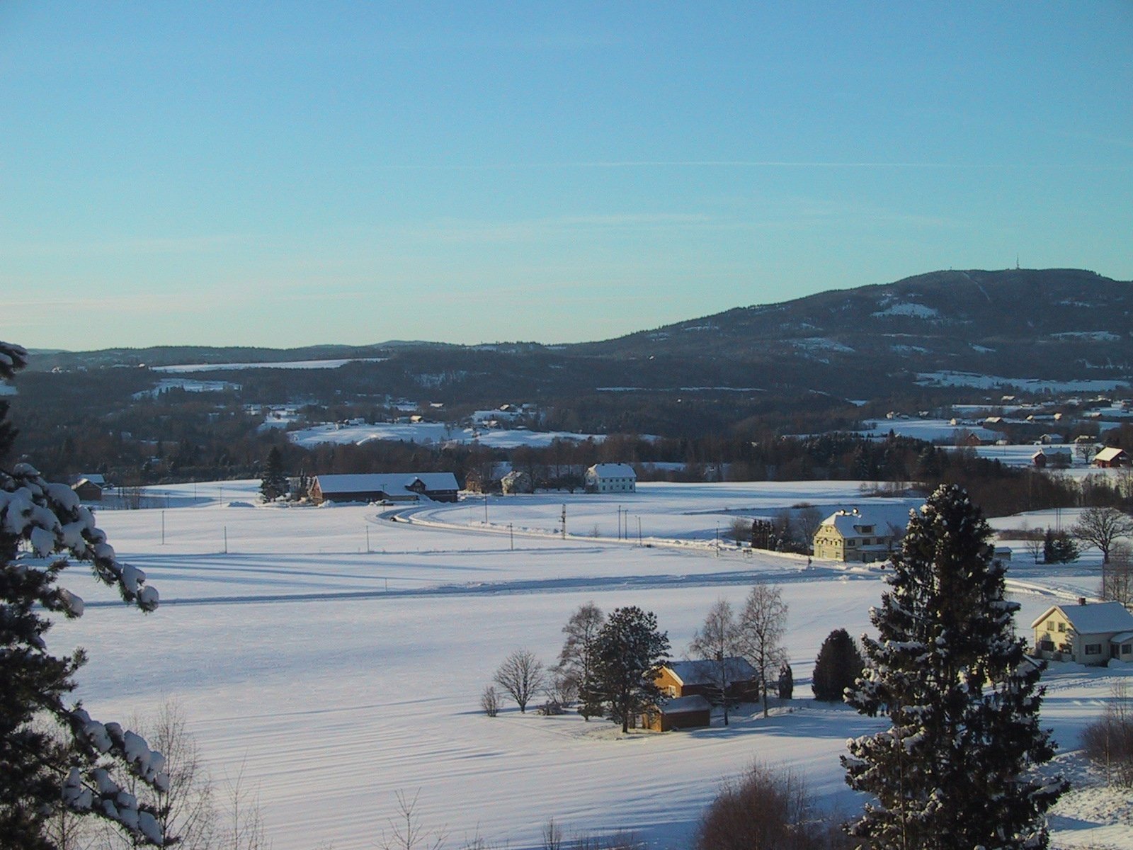 Romerikssletta i vinterdrakt