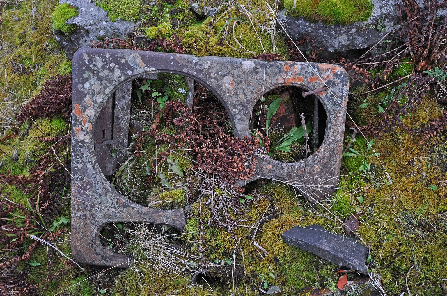 Rønningen oktober 2011: Komfyren som overlevde