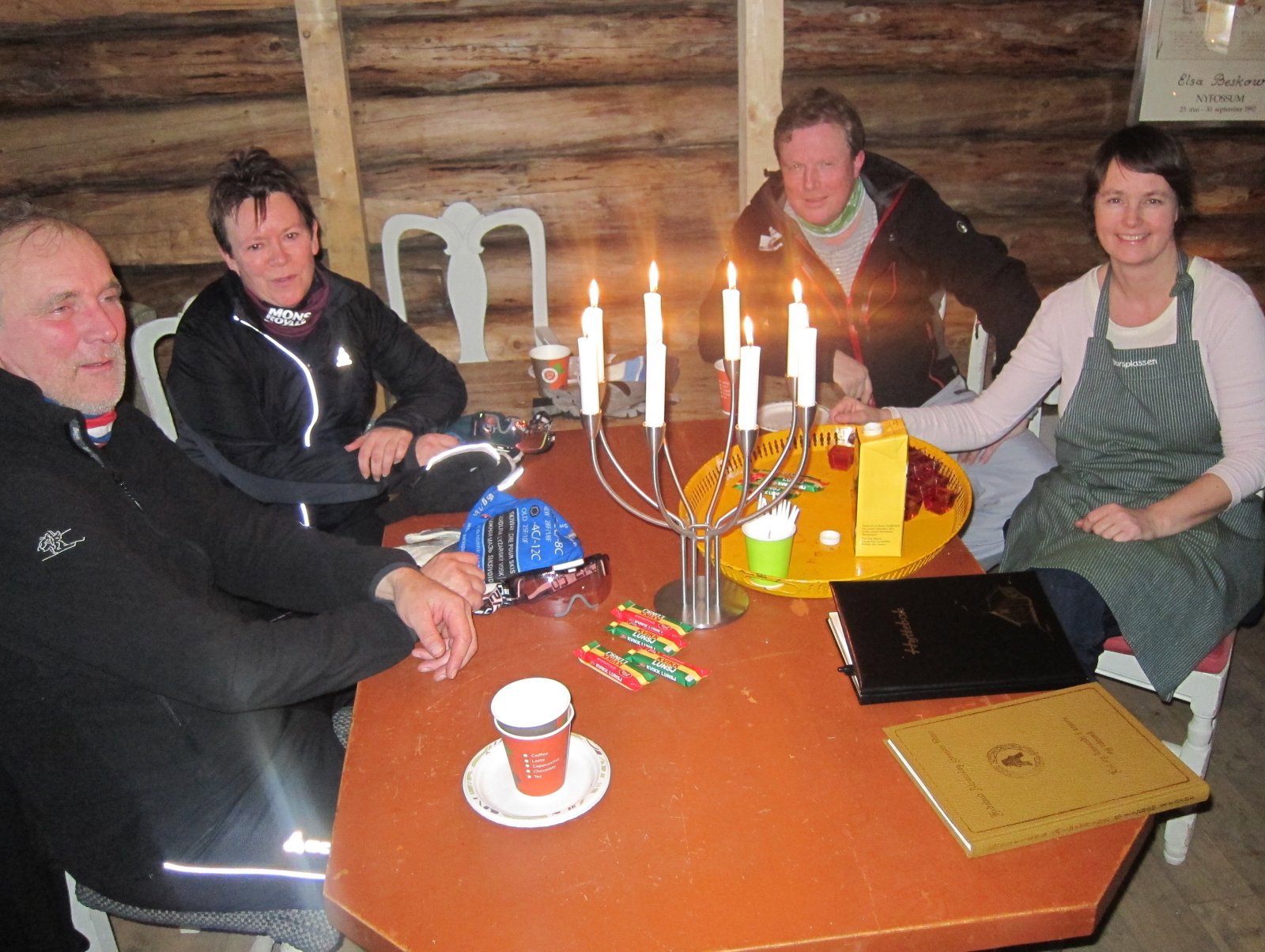 Samling på skysstasjonen