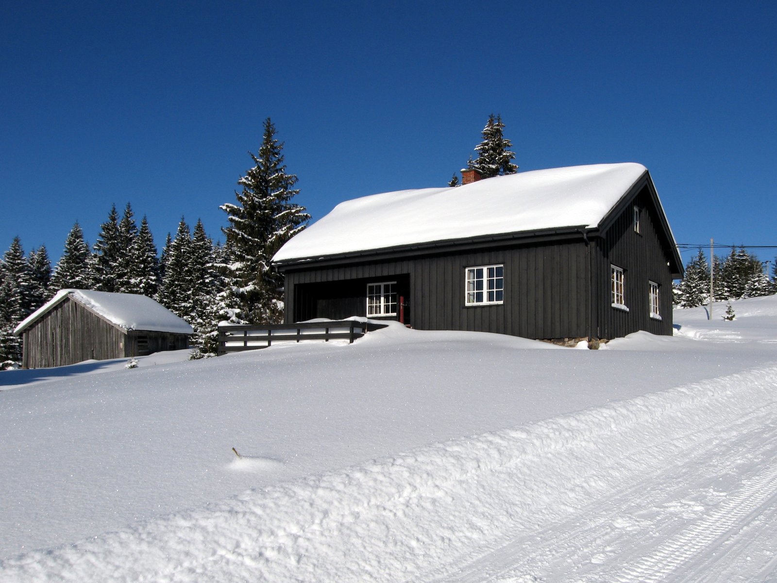 Sæterhytta på Løvlisetervollen