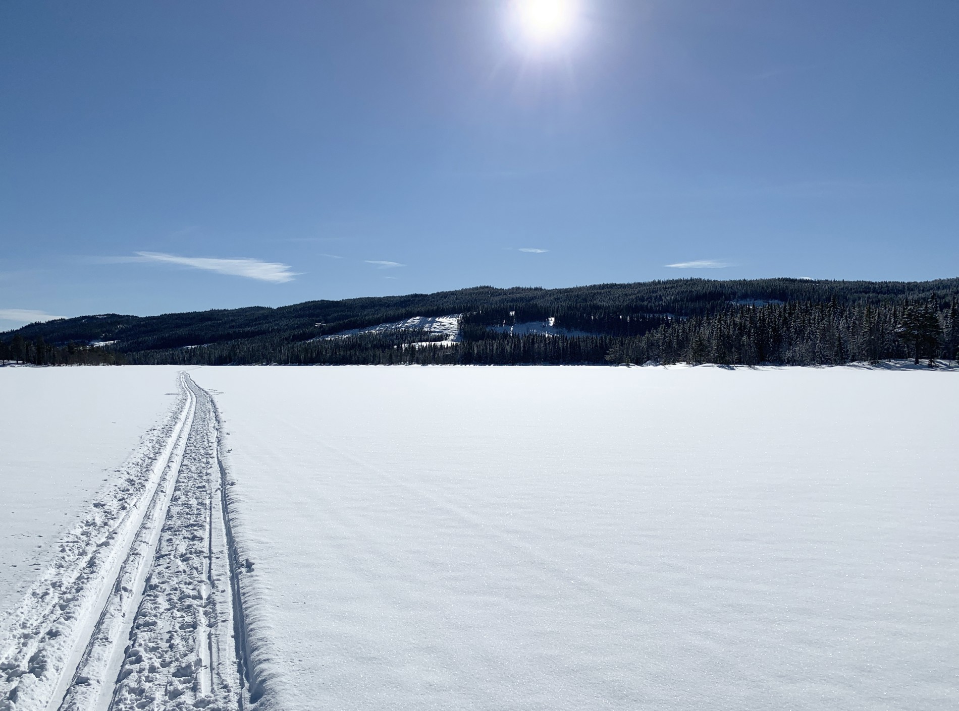 Scooterløypa over Vesleflåtan