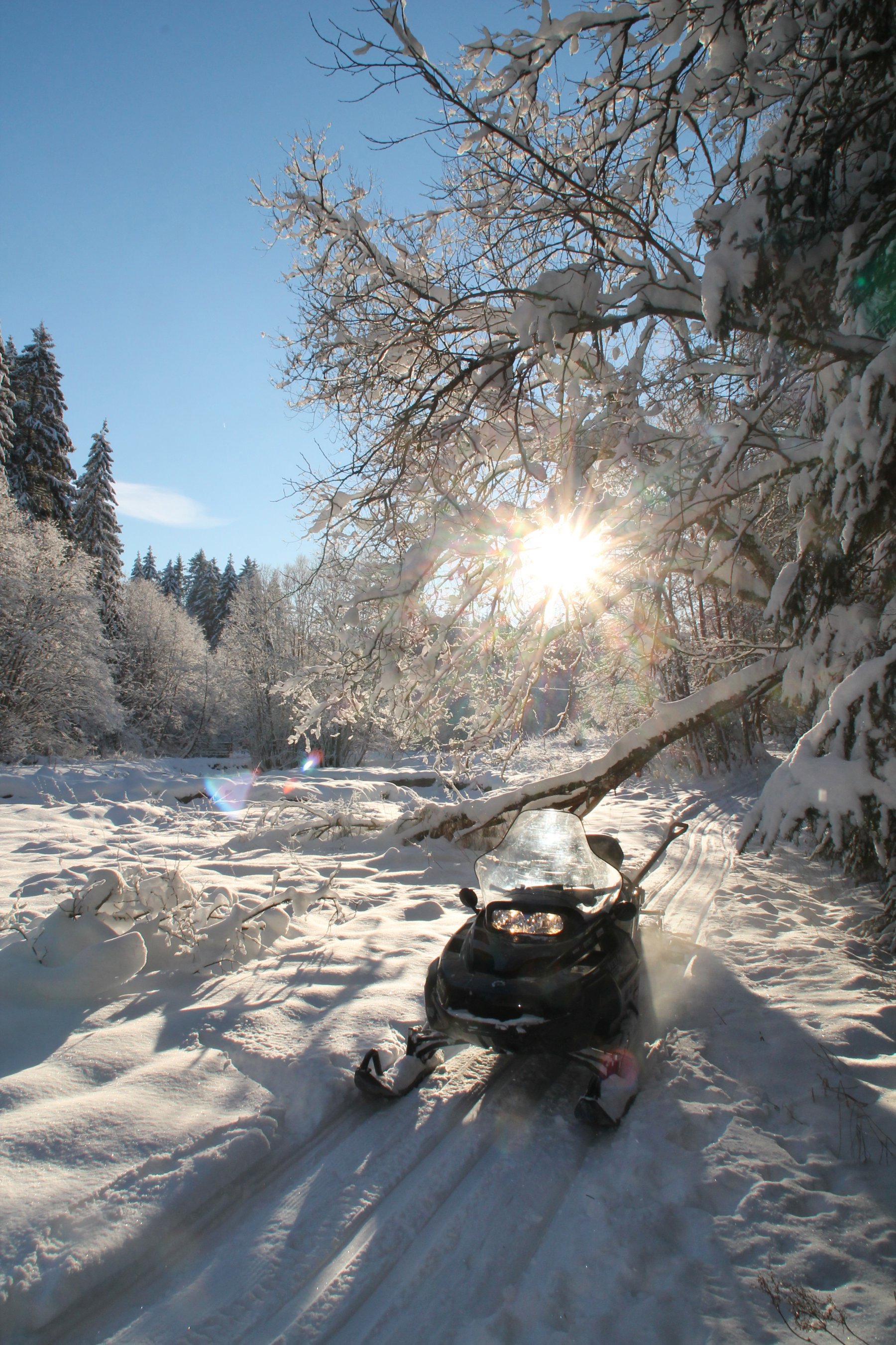 Scooterprepping i solskinn