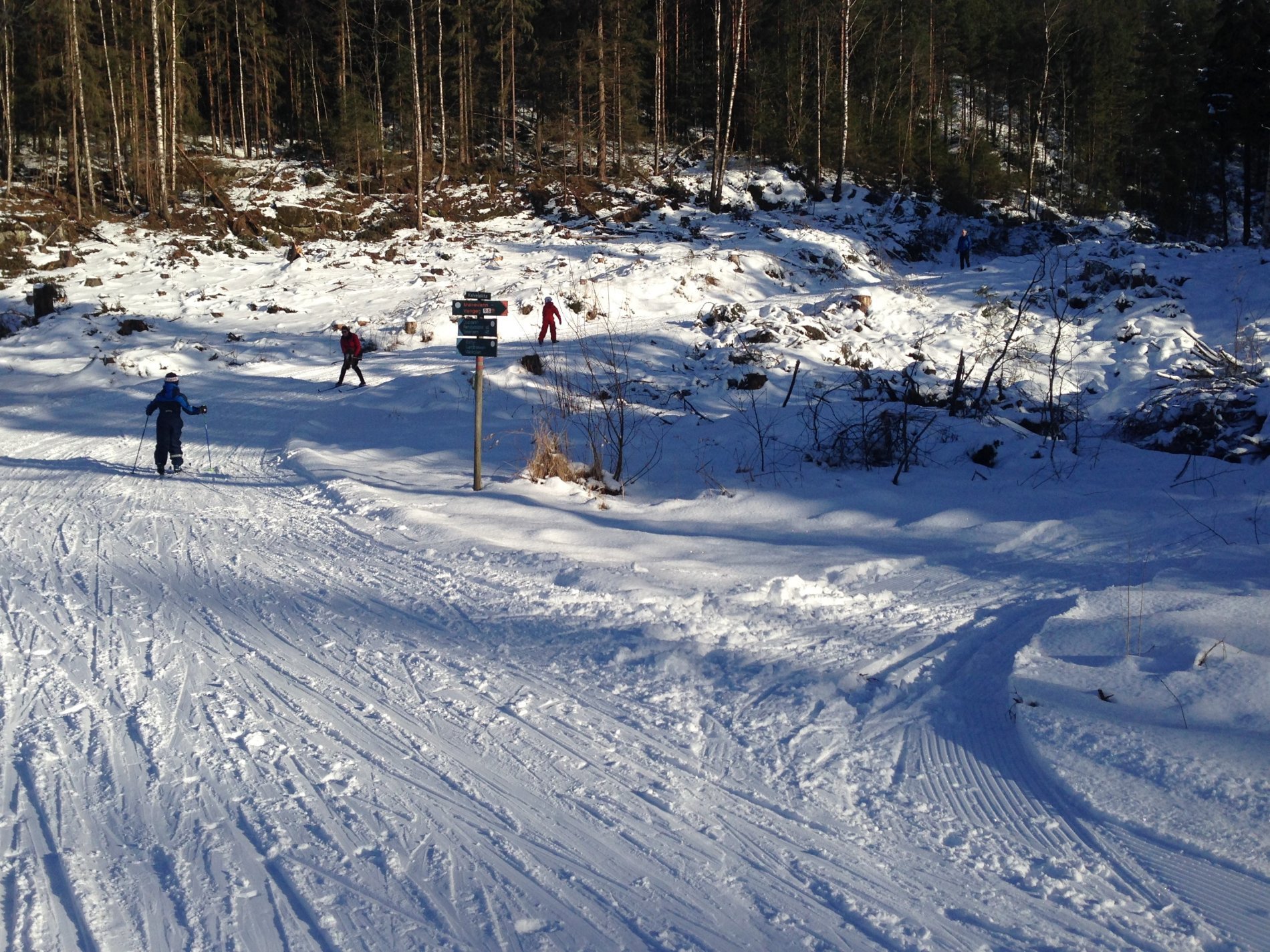 Scooterspor fra Kalveløkka