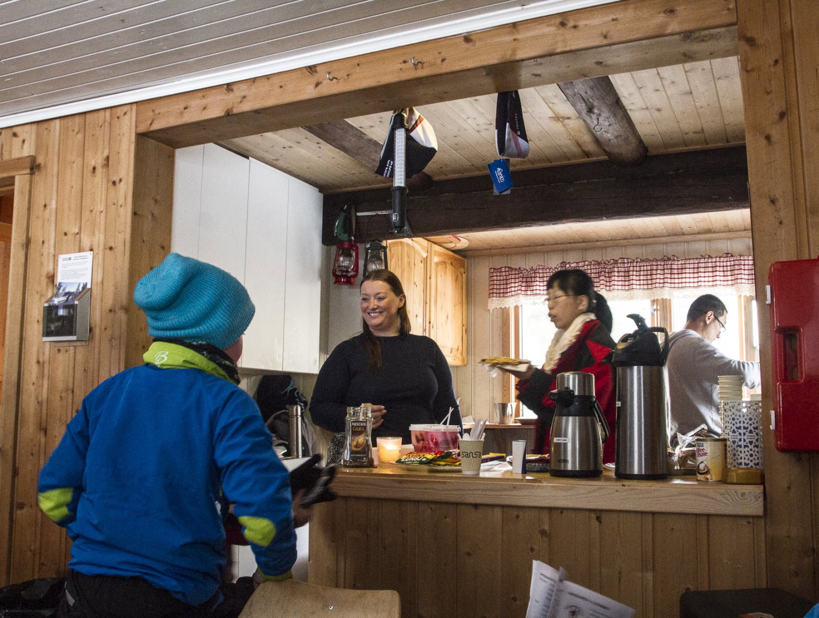 Servering på Ringdalshytta