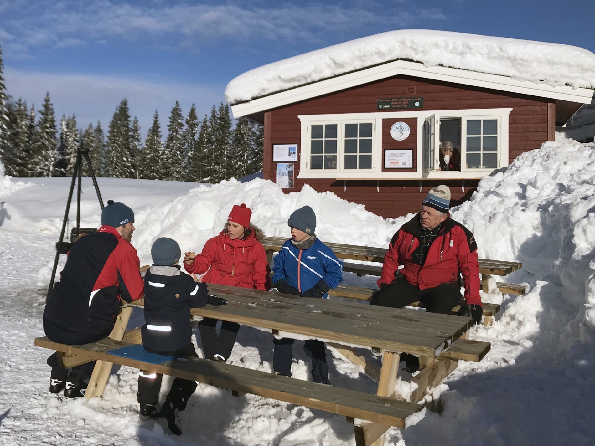 Servering på Trantjern