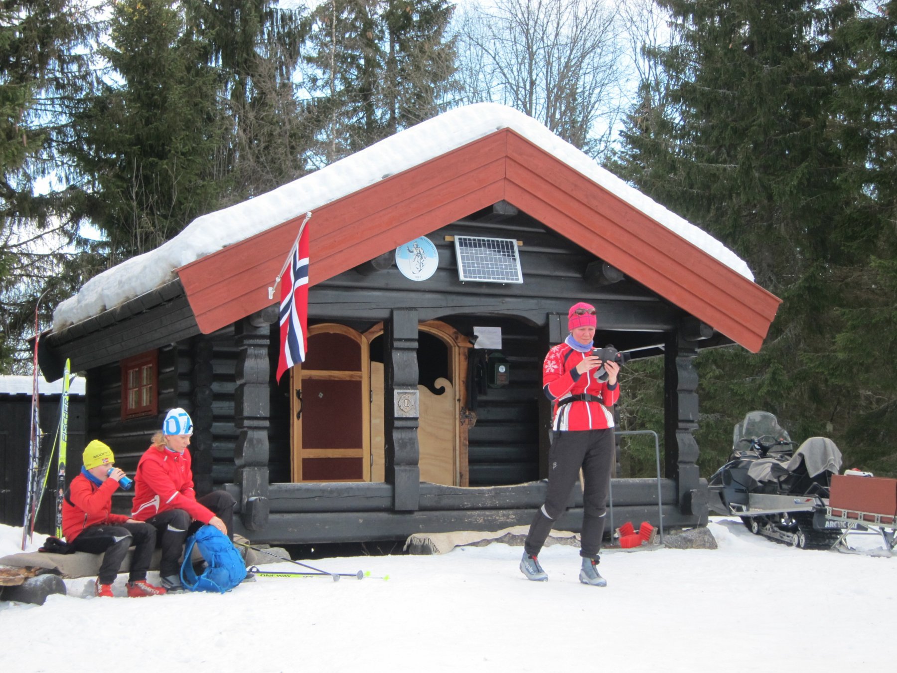 Serveringshytta på Mikkelsbonn