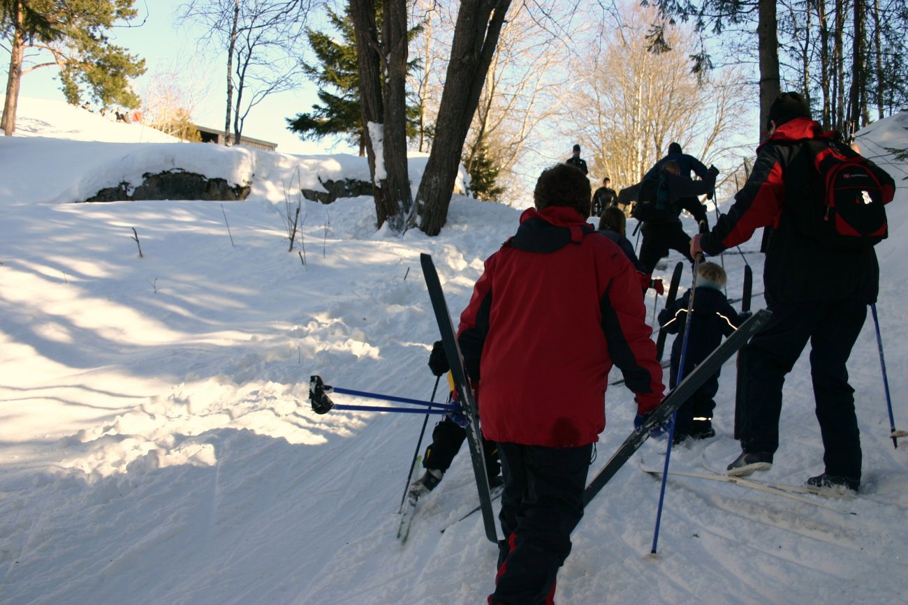 Siste kneik før Vangen