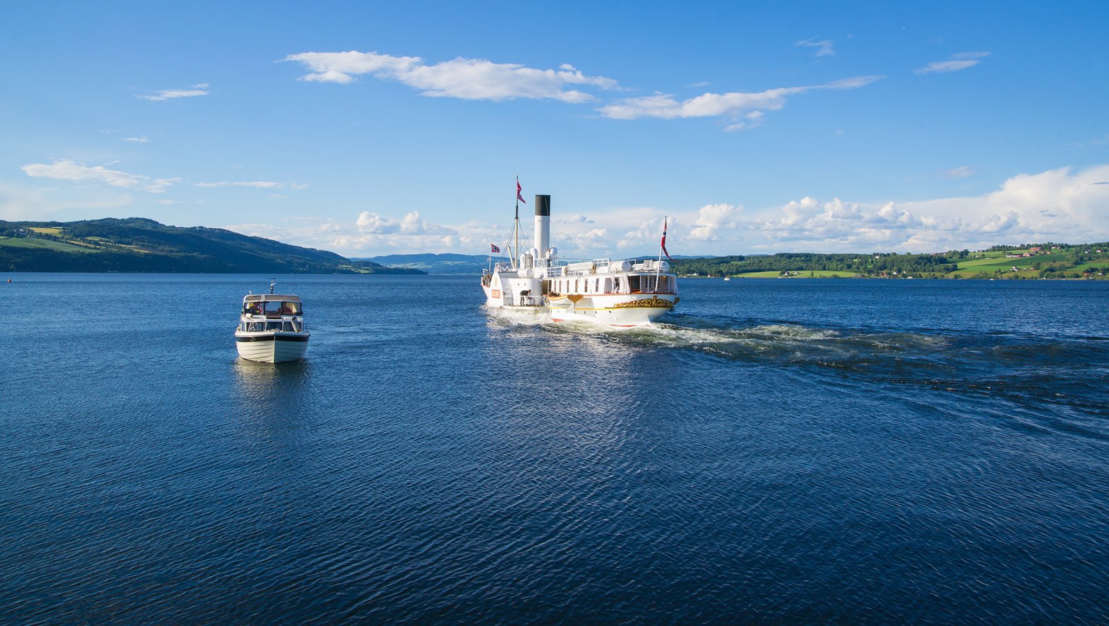 Skibladner forlater Gjøvik