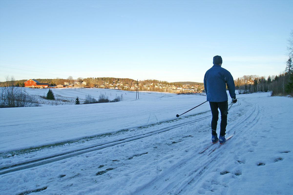 Skiføre i Ytre Enebakk