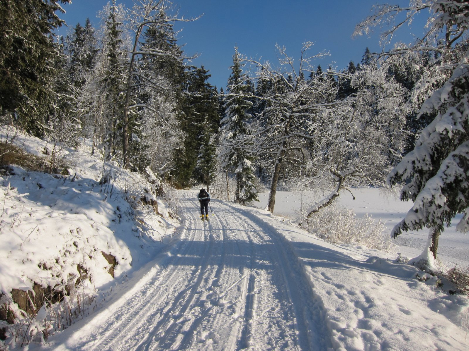 Skiføre ved Skjennungen