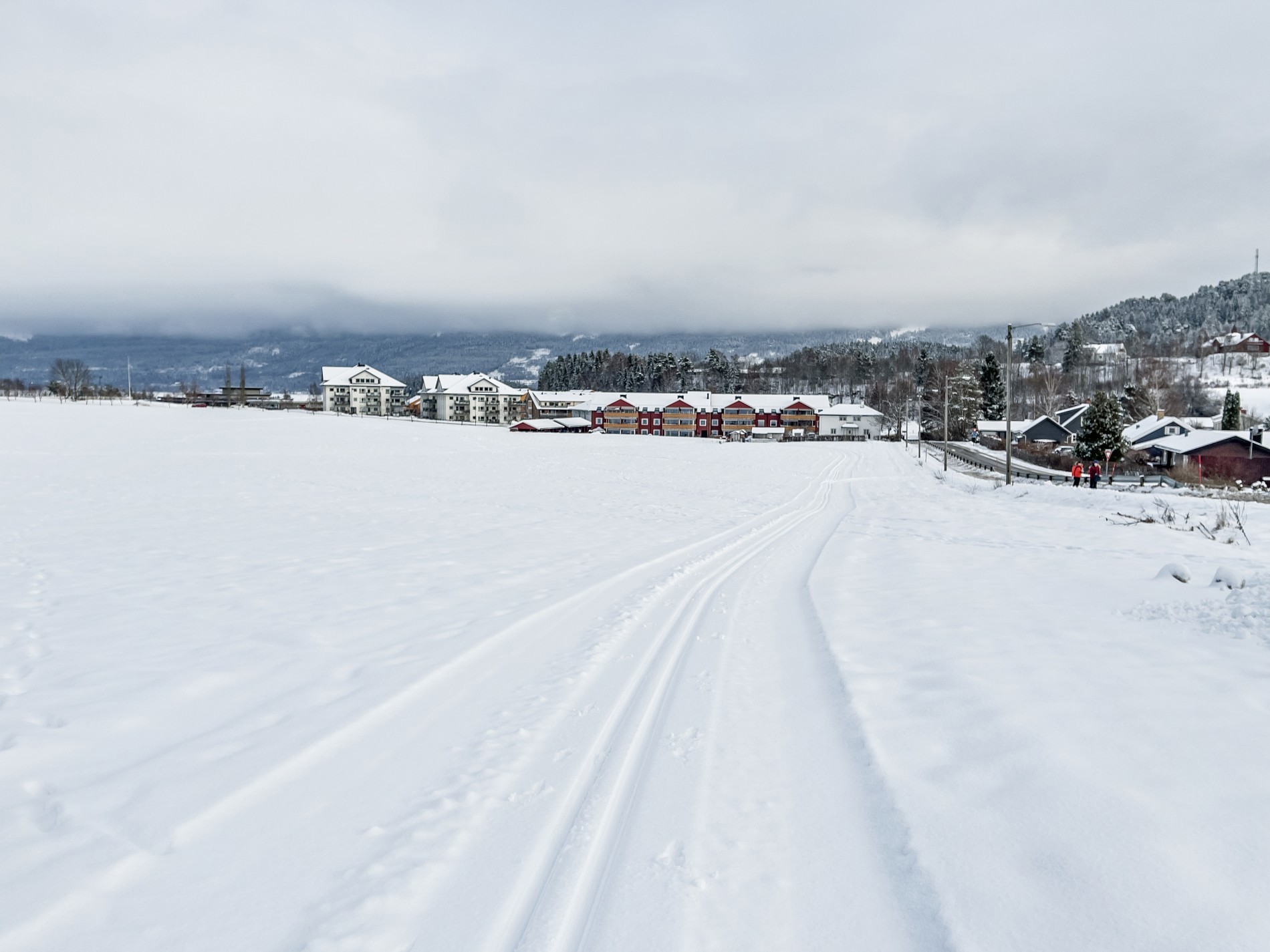 Skiløypa ved Vik er klar