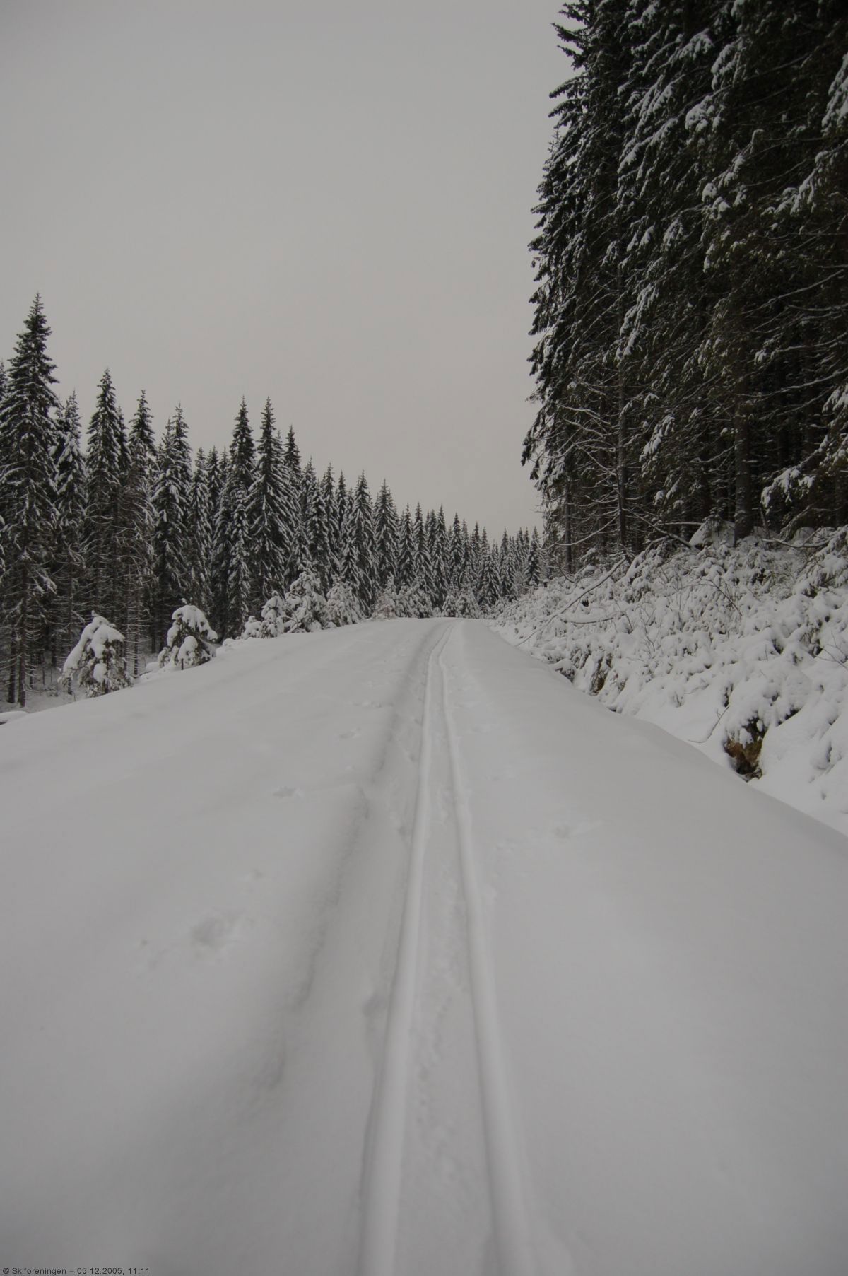 Skiløype på Romeriksåsen