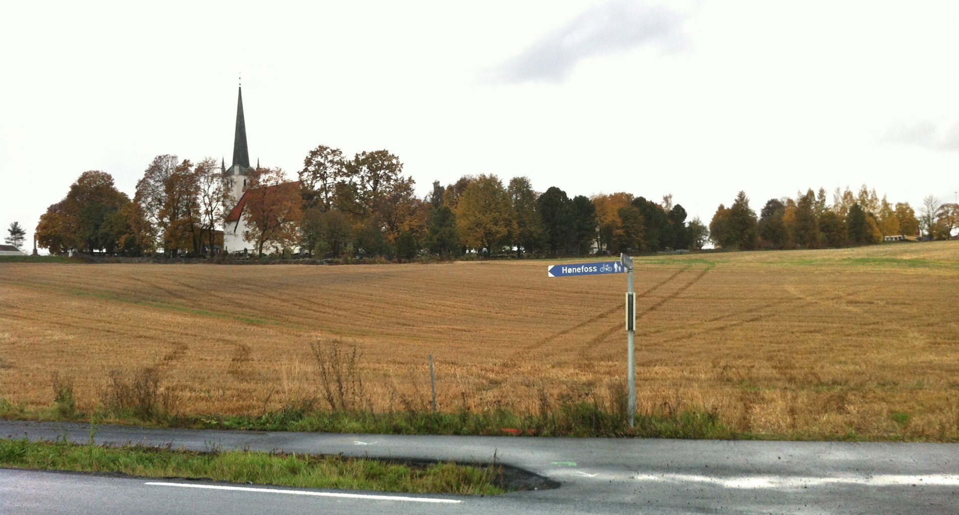 Skilting ved Botilrud