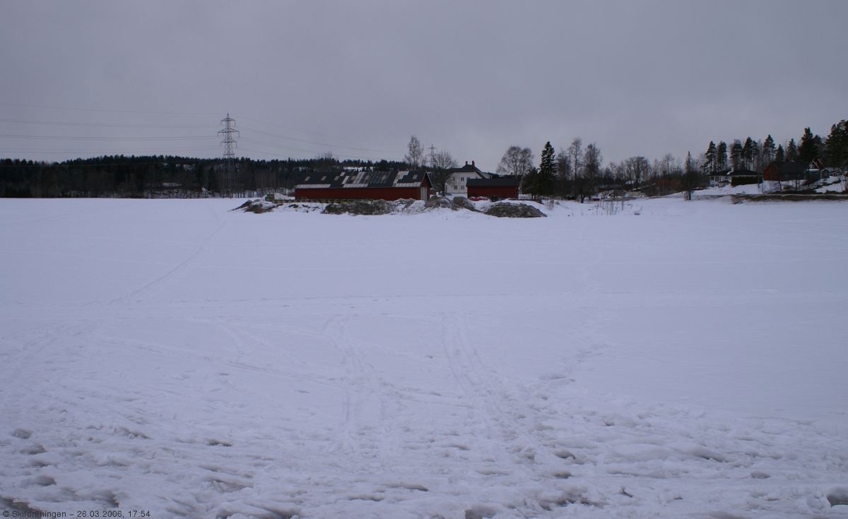 Skimuligheter på jordene på Sydskogen