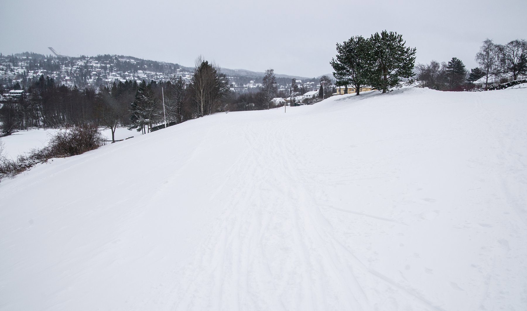 Skimuligheter ved Holmendammen