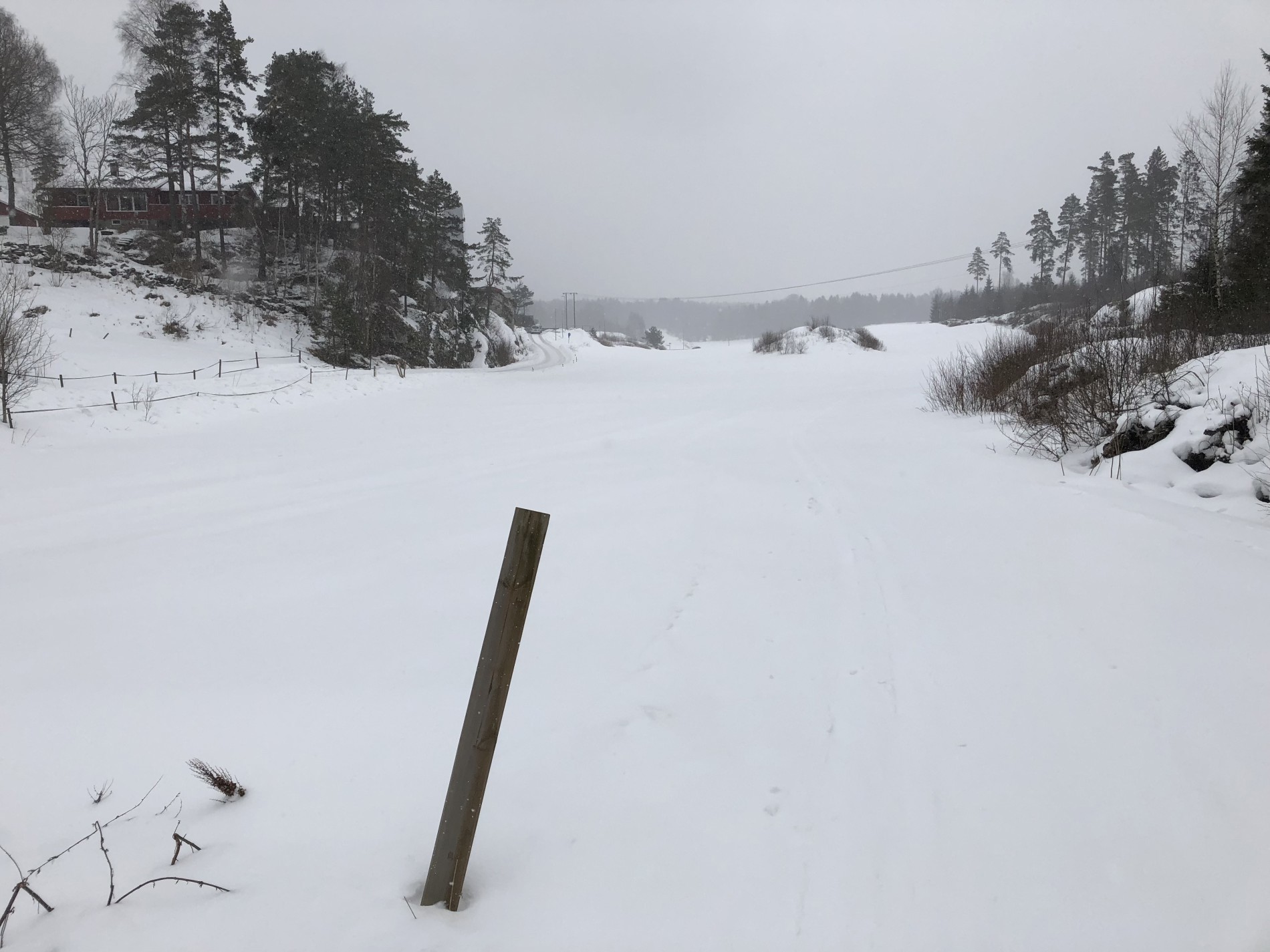 Skitur 50 meter over havet