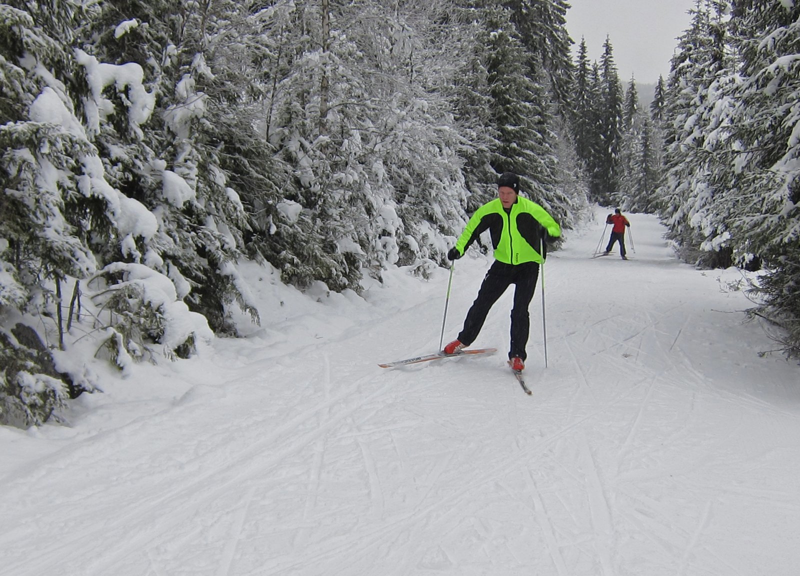 Skøytetak på Spålsveien