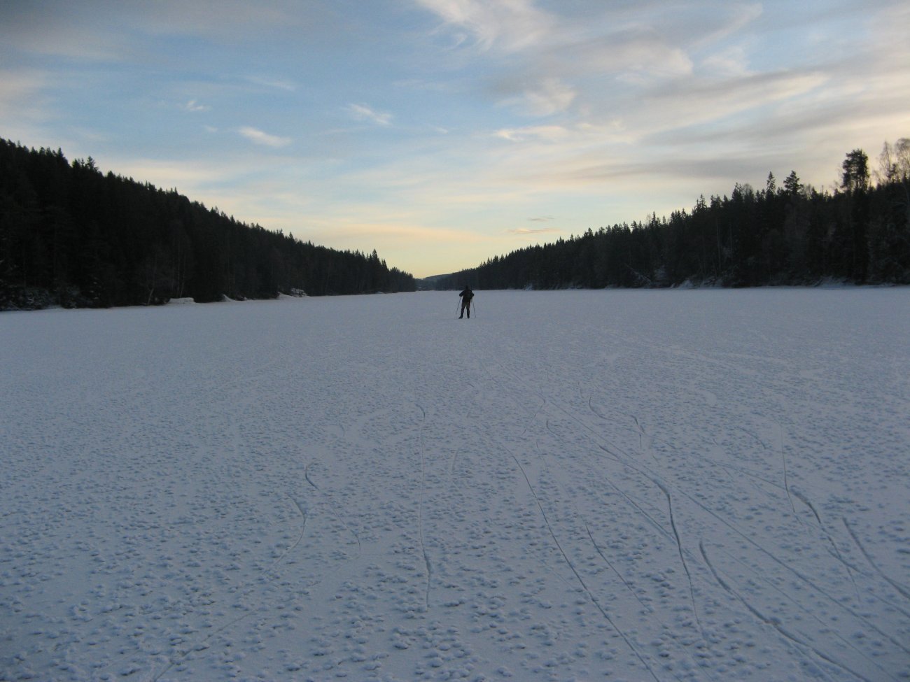 Skøyting sørover Langen