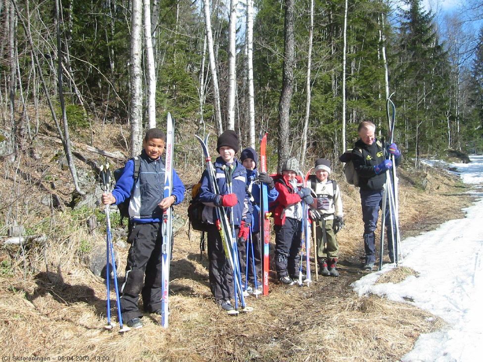 Småspeidere på vårtur
