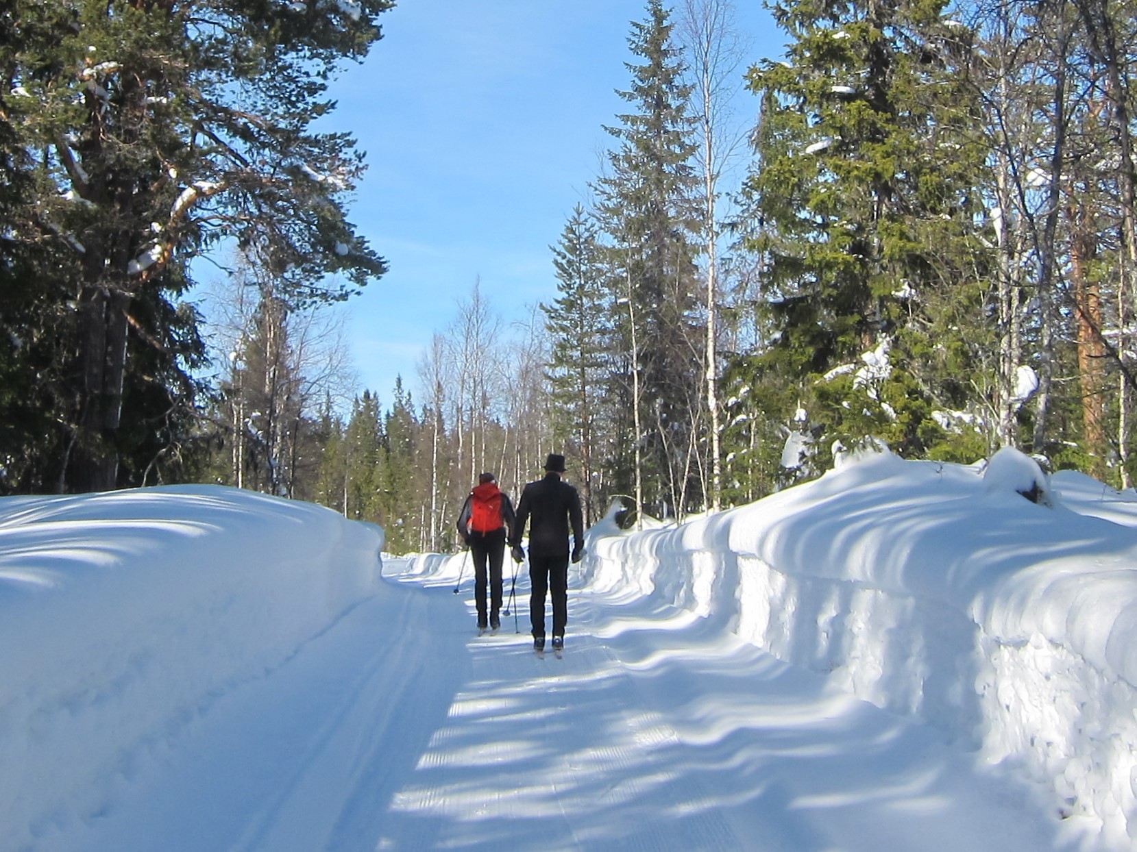 Snart går det nedover