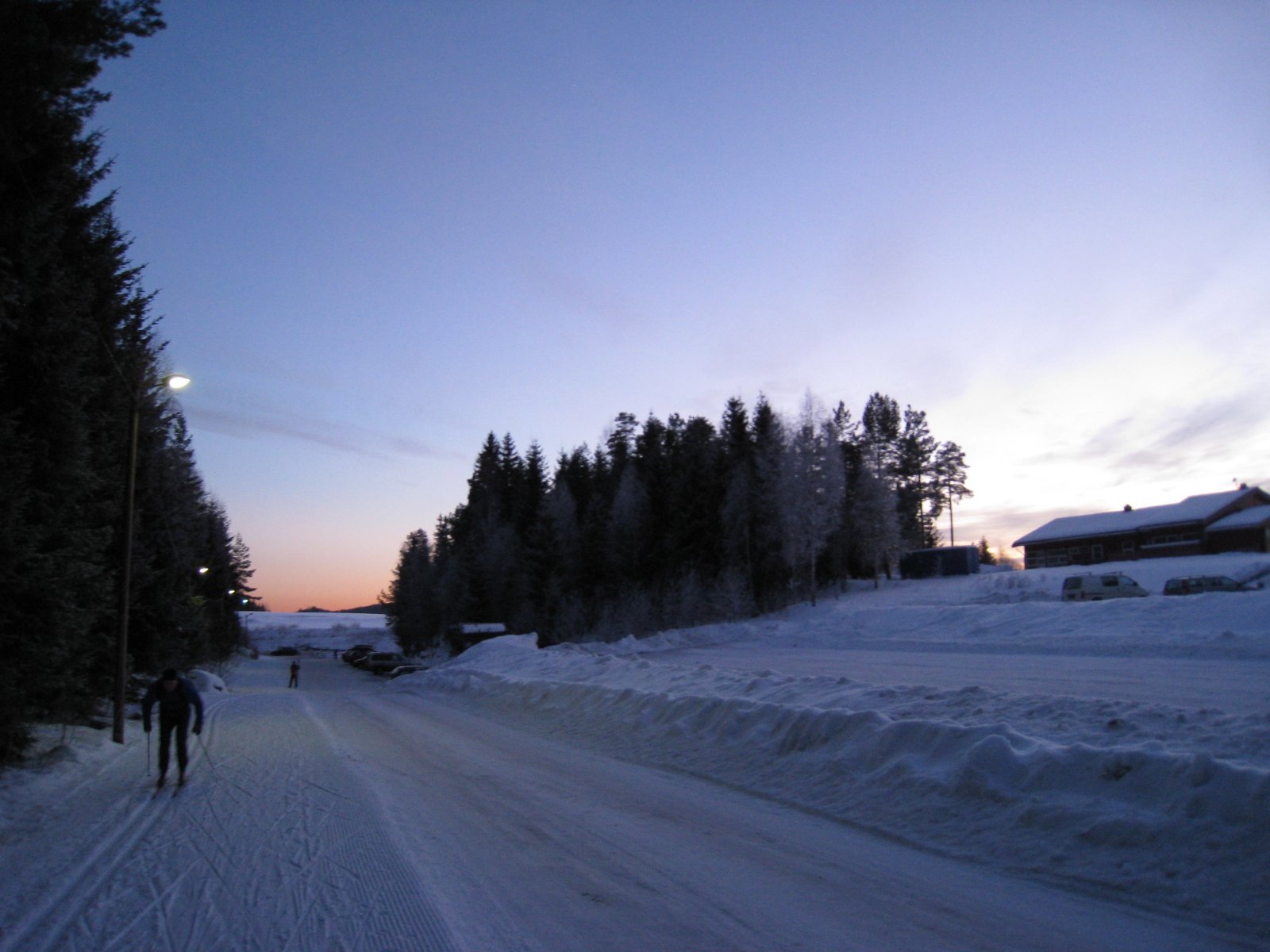 Snart måneoppgang ved Grønmo