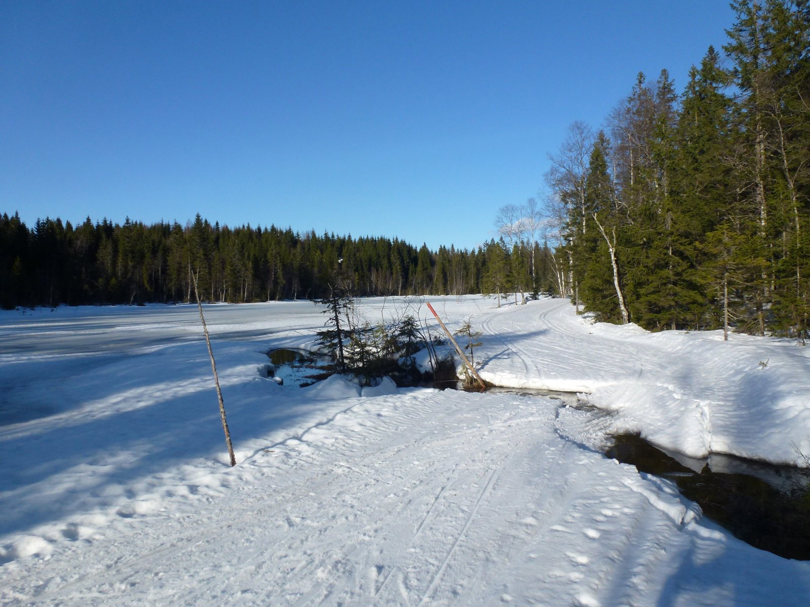 Snart slutt over her