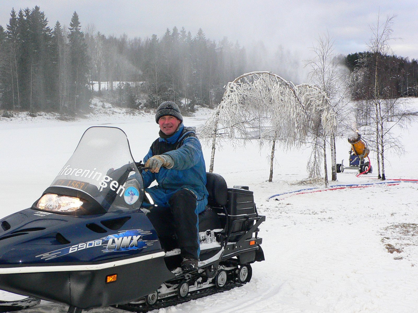 Snekanonene går for fullt på Greverud