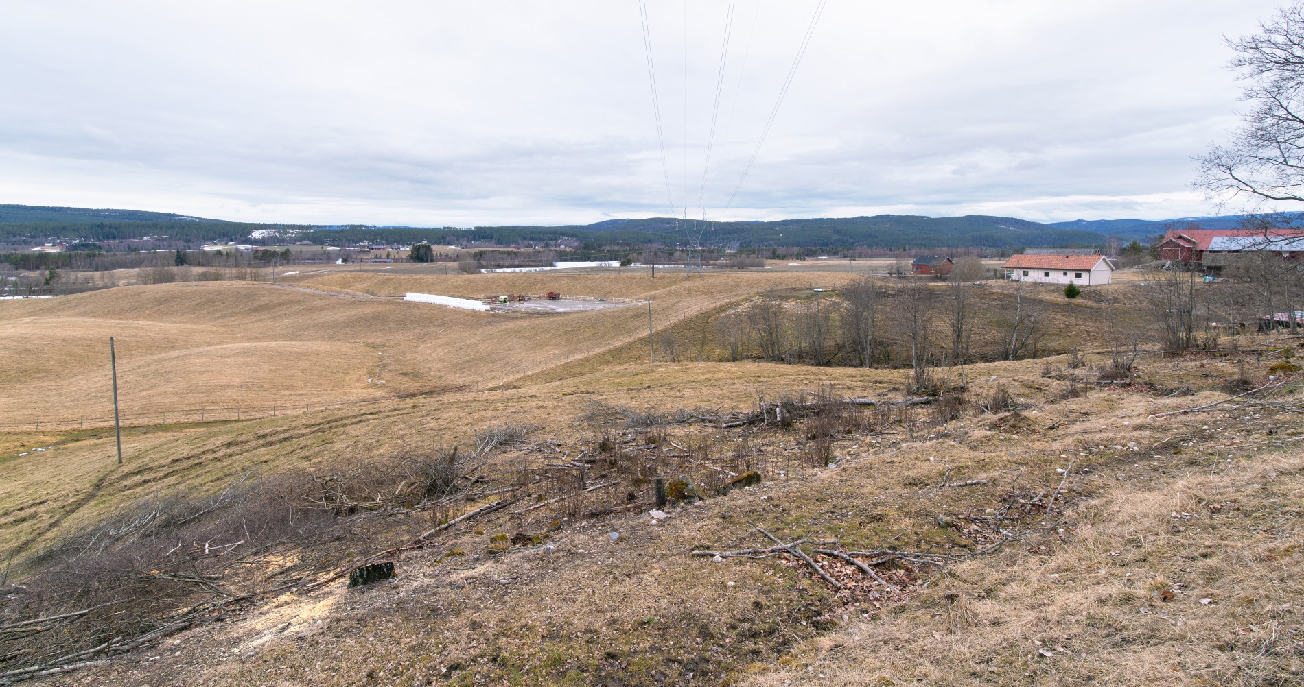 Snøfrie jorder ved Grønvoll