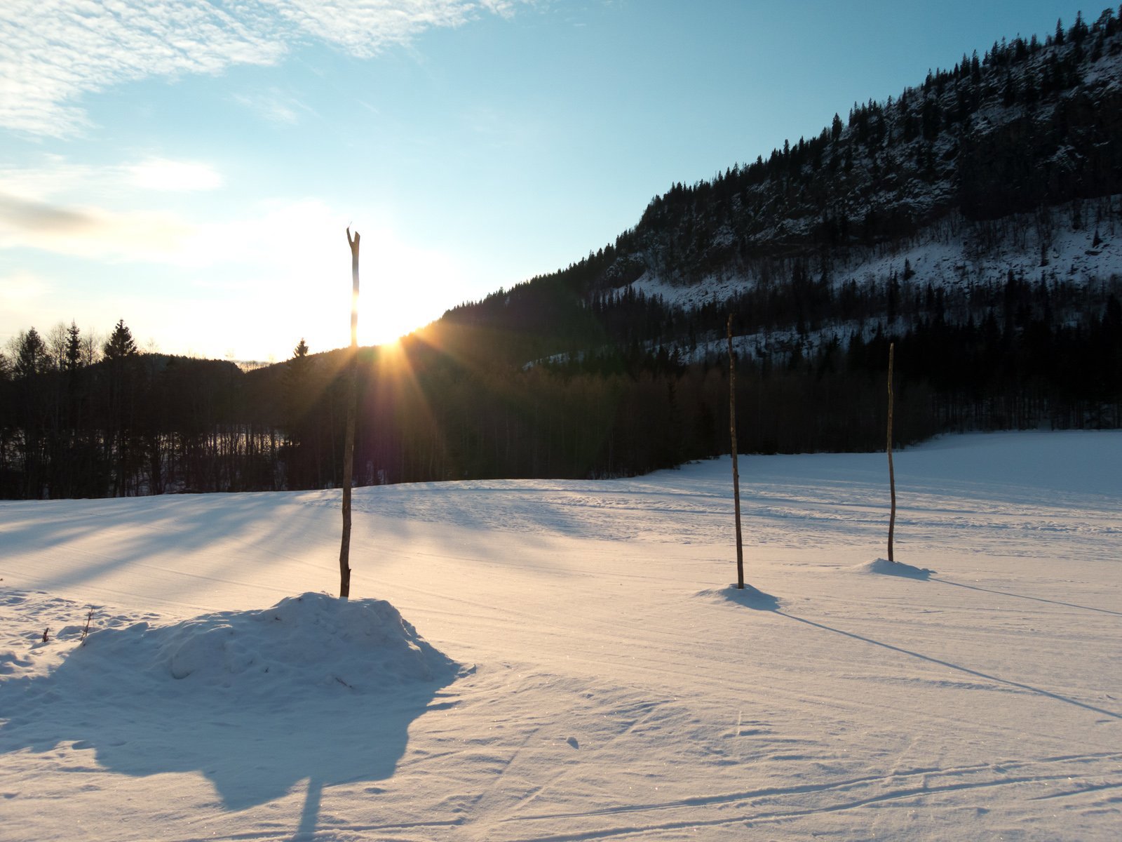 Solnedgang ved Jordbru