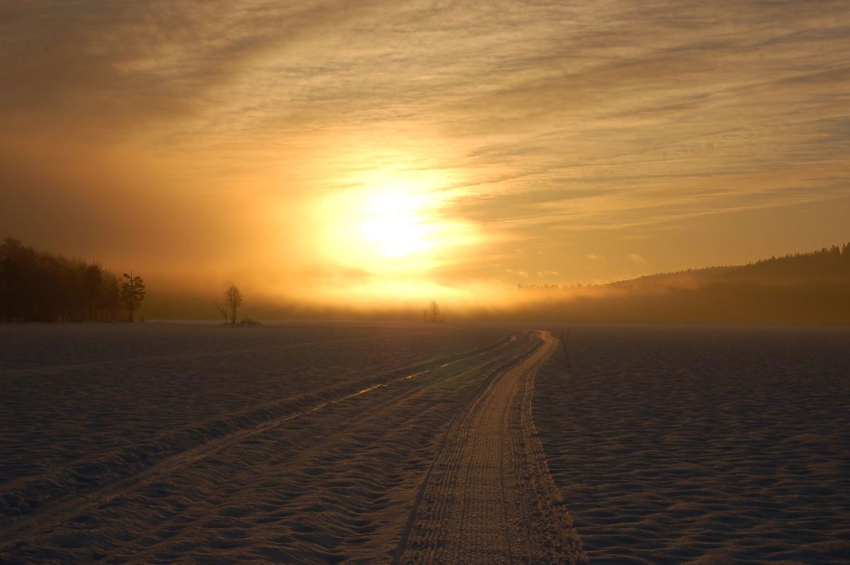 Soloppgang, Skillingen