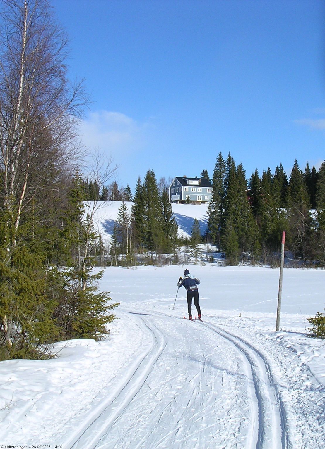Solskinnsdag ved Trantjern
