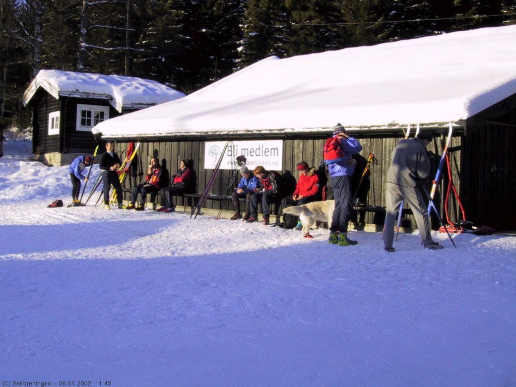 Solslikking på Kikut i begynnelsen av januar!