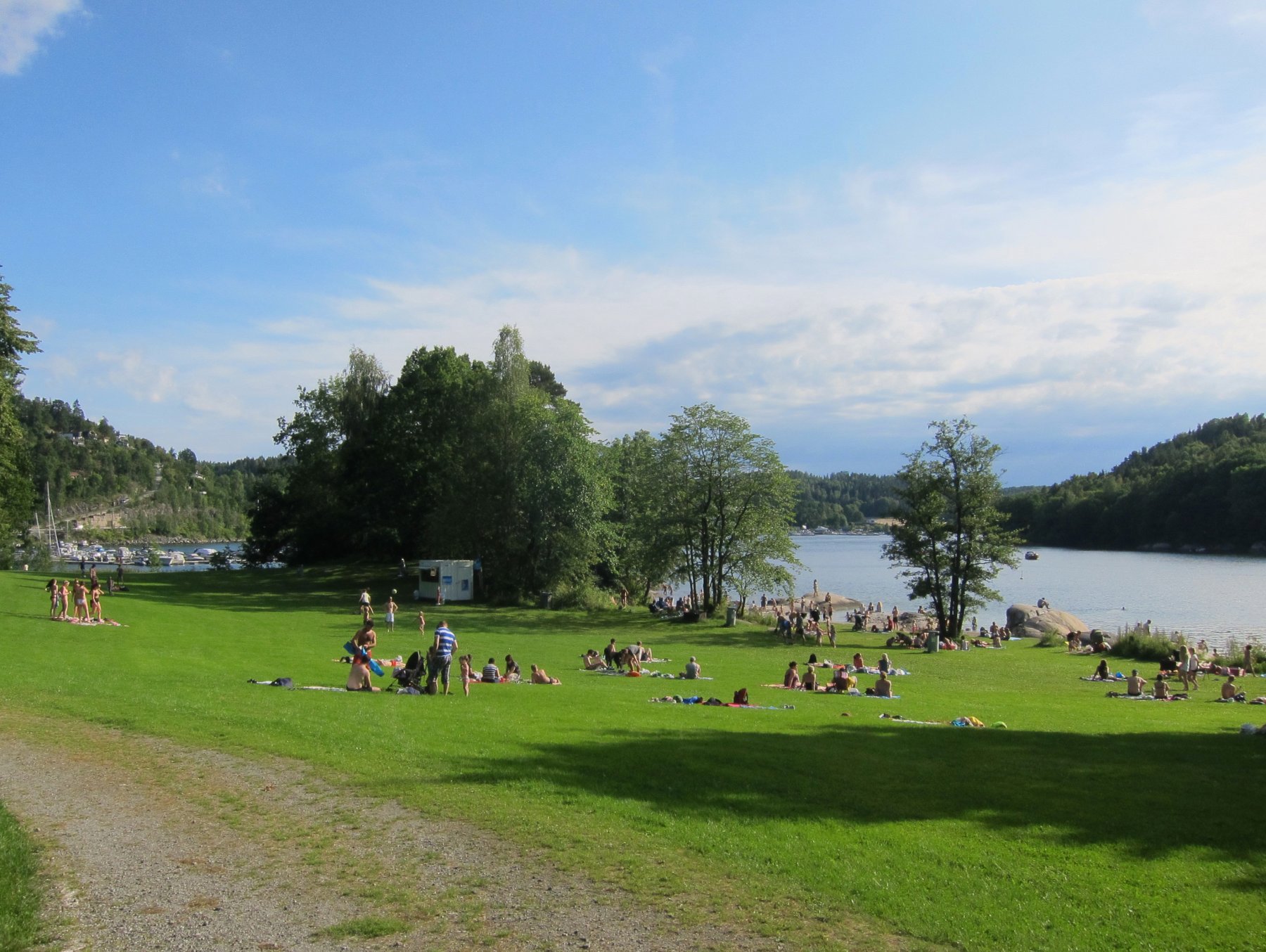 Solsøndag ved Breivoll