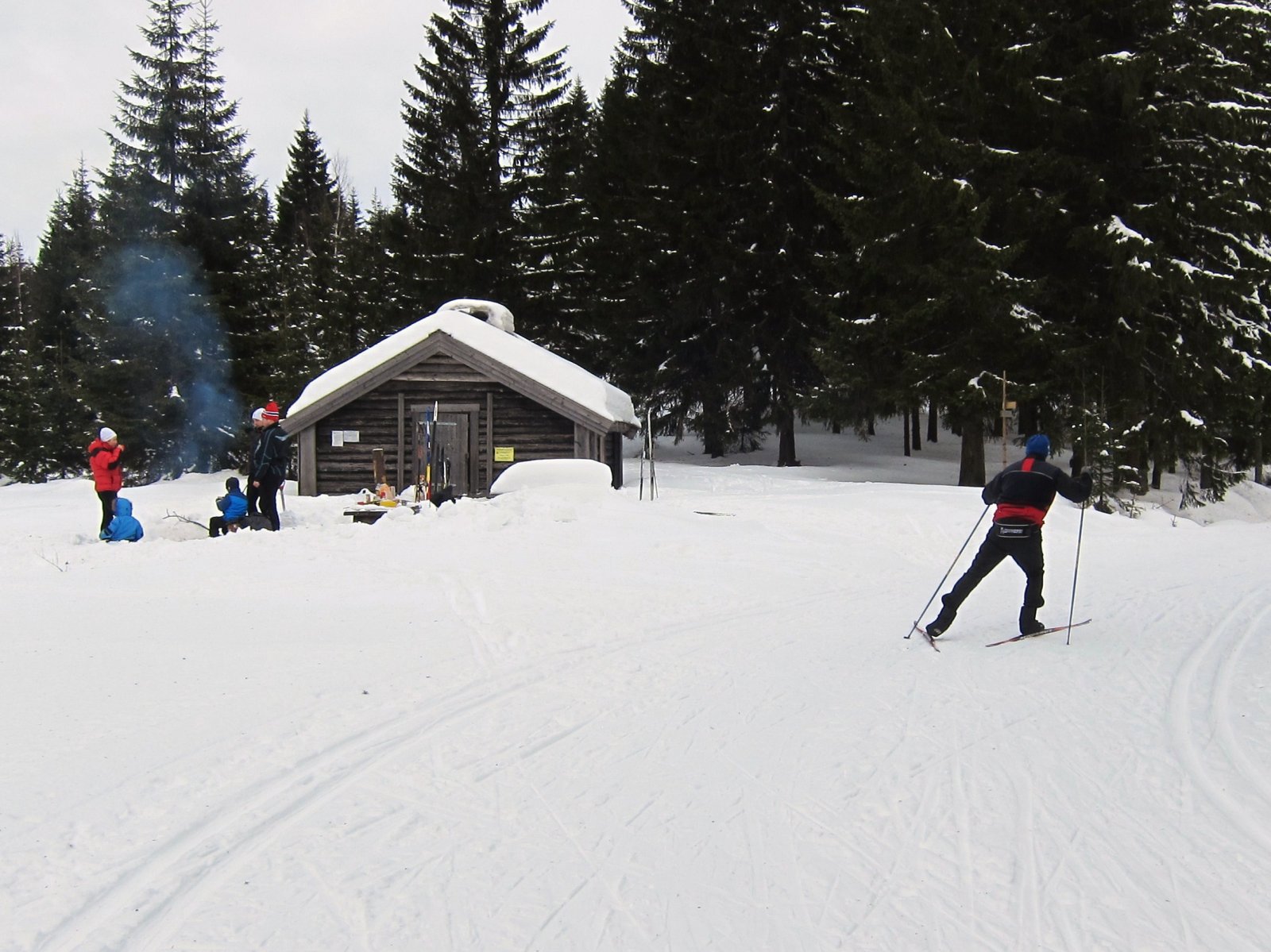 Søndagstur til Honsjøhytta