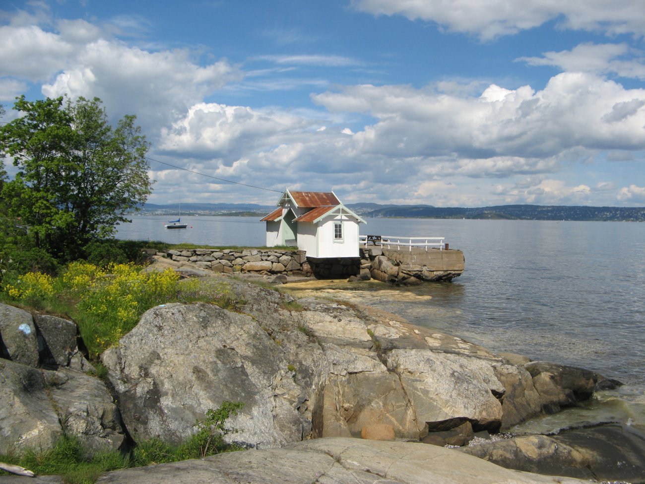 Sørby brygge ved Bunnefjorden