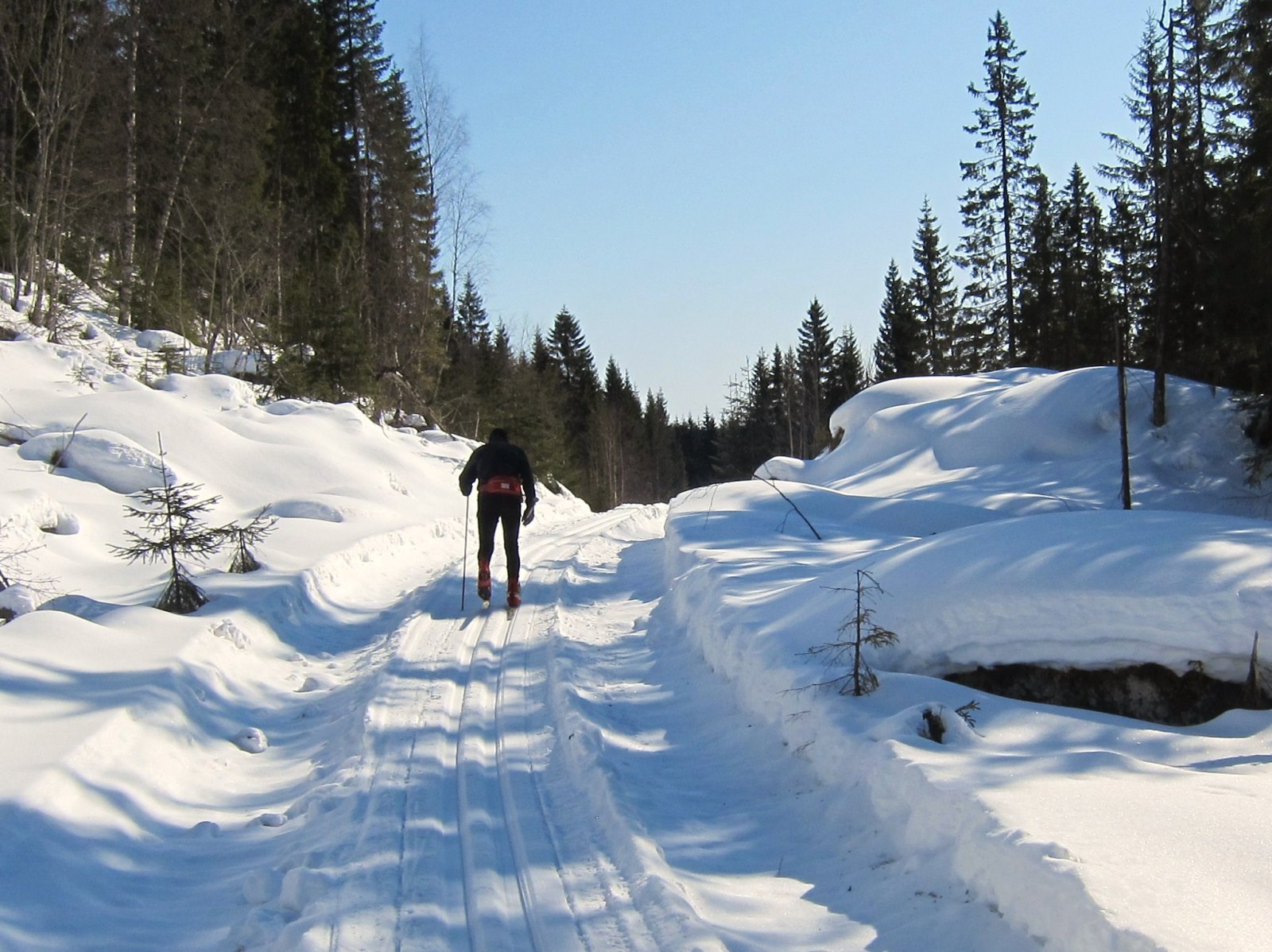 Sørover fra Morttjennet