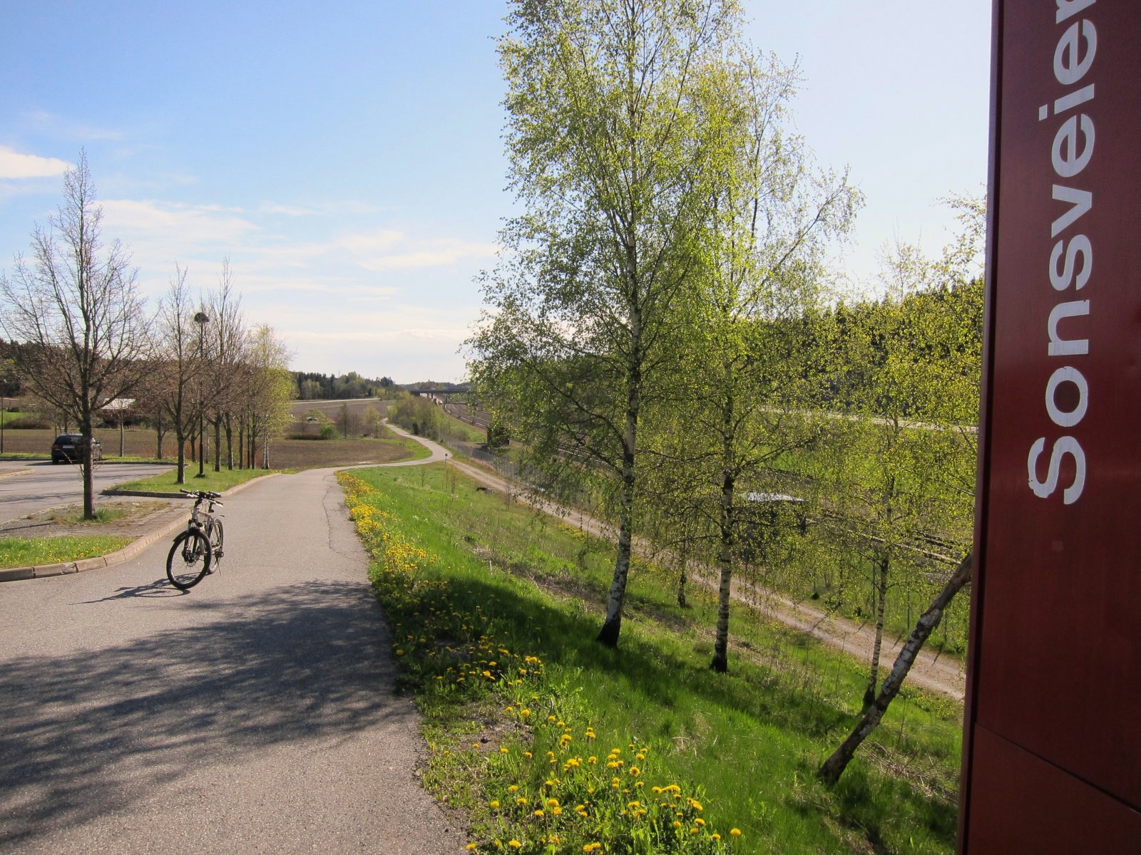 Sørover fra Sonsveien