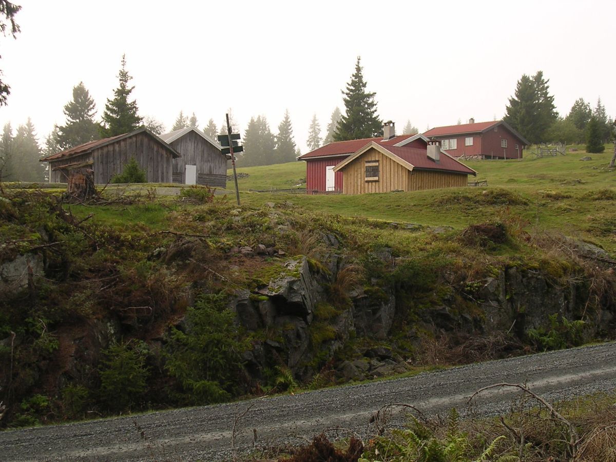 Sørsetra sett fra Sørsetraveien