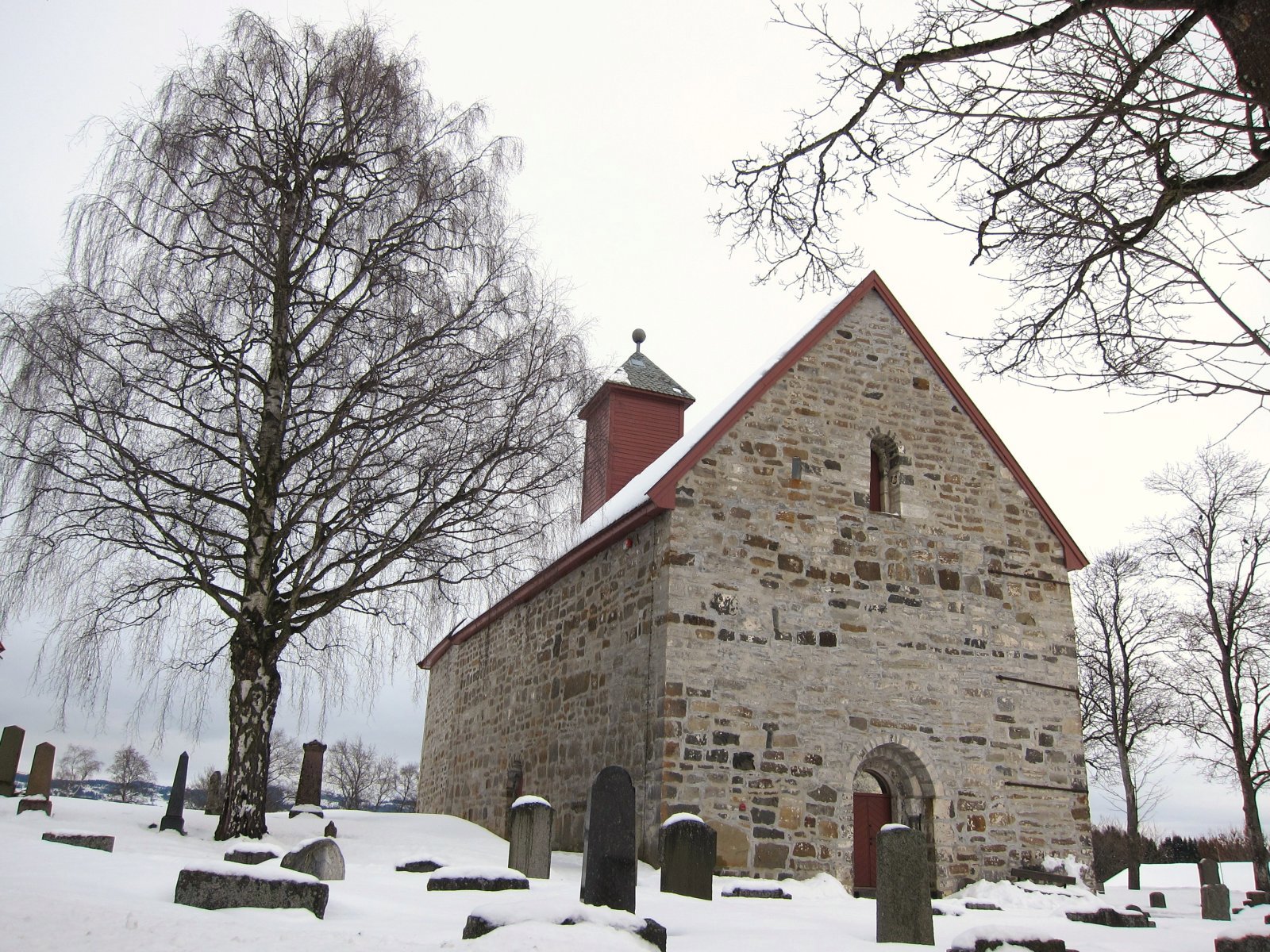Søsterkirke i vinterdrakt
