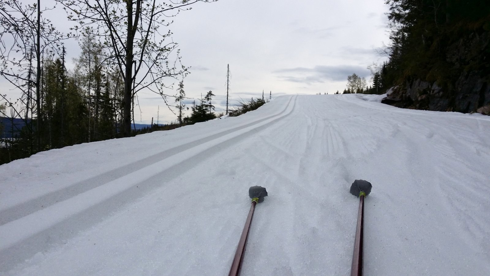 Spor rett til himmel