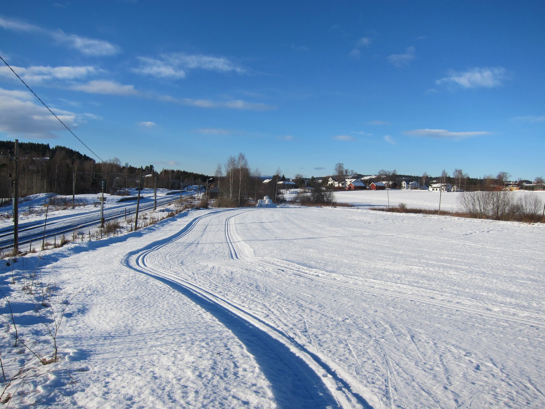 Spor ved spor på Grindvoll