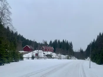 BYM kjører fortsatt i Frognerseteråsen, det var vel ca. 1,5 mil med nykjørte løyper i dag. Flott tilbud! Bildet er tatt ved Mortenstua.