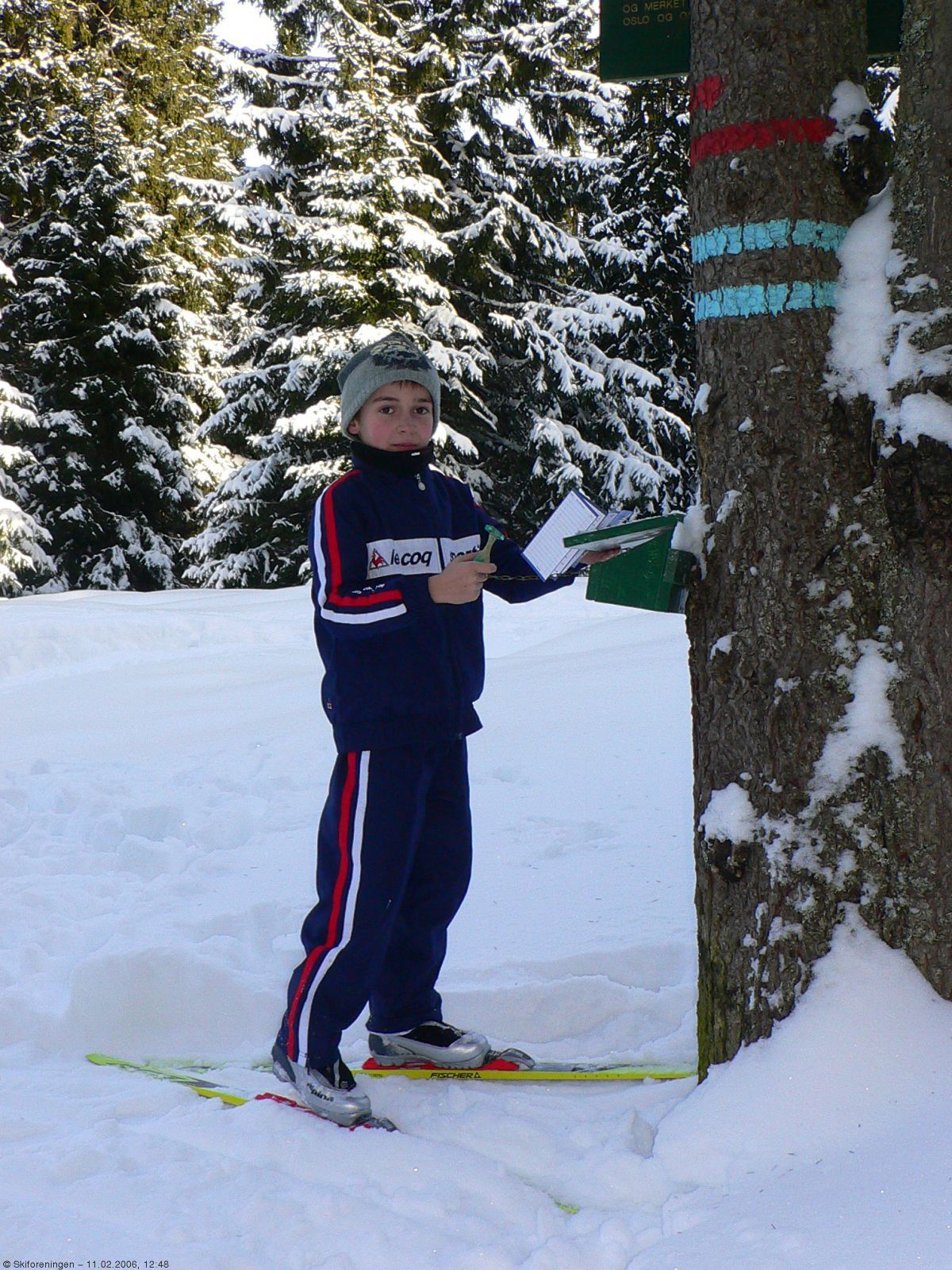 Stempling til Distansemerket